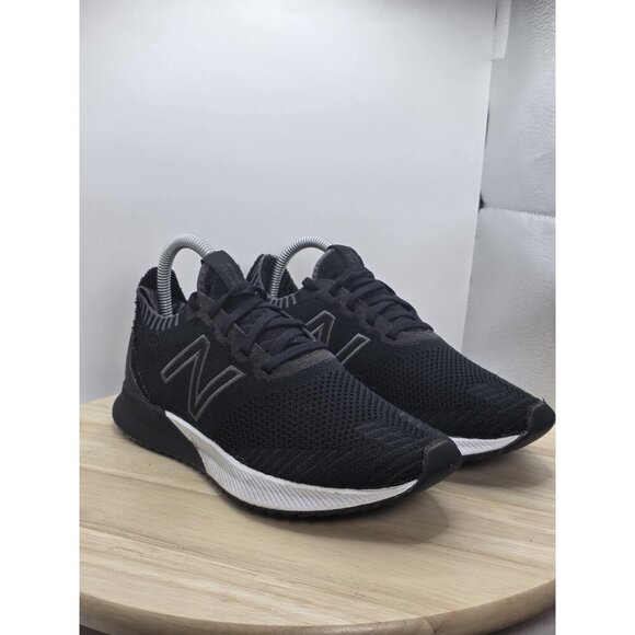 New Balance Womens Size 7.5 B Fuel Cell Echo WFCECSK Black Running Shoes Sneaker - Picture 4 of 10